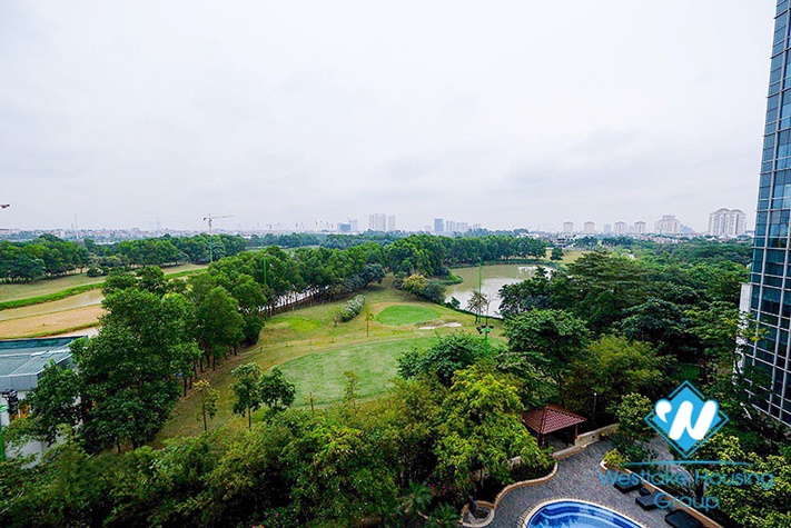 Gorgeous L building apartment for rent in Ciputra, Tay Ho, Hanoi